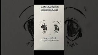 How To Draw 2000S Moe Eyes Tutorial