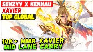 Download lagu 10K  MMR Xavier! Mid Lane Carry Build [ Top Global Xavier ] SENZYY x KenHau
