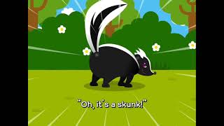 Skunk Tidi The Bear Cub Songs Nursery Rhymes