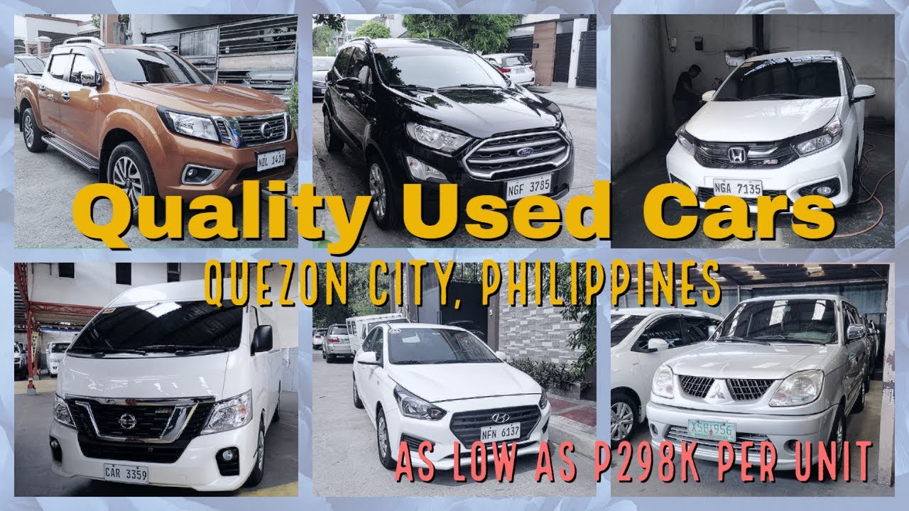 Used cars for sale Philippines Sedan, Van, SUV Repo & Nonrepo Cars
