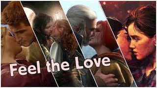 Most Romantic Videogame Kisses (Video Game Romance Scenes)