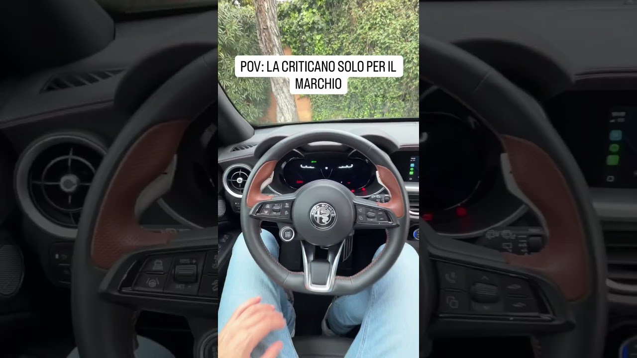 🥹 Sbaglio o la criticano solo per il marchio? #AlfaRomeo #Stelvio