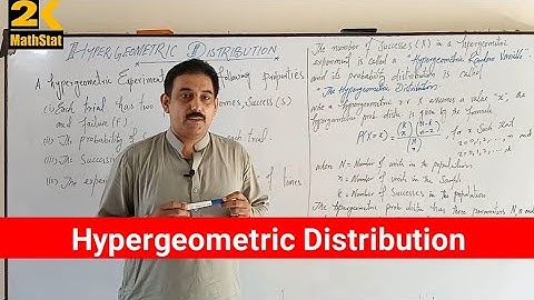 Hypergeometric Distribution