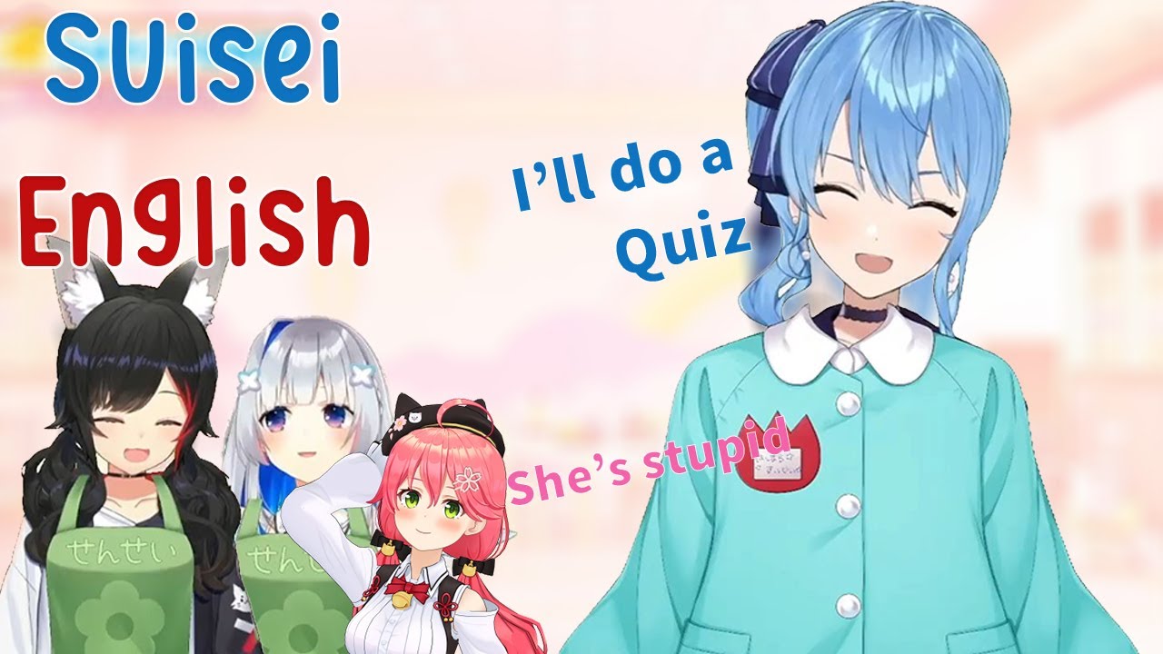 Another Suisei English in Hololive Kindergarten!!!!!