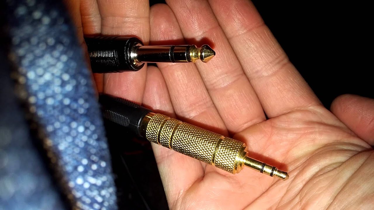 Audio Jacks + Adaptor (Big to Small)