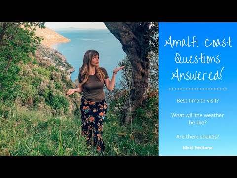 Video: Thời điểm tốt nhất để đến thăm Bờ biển Amalfi
