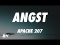 Apache 207 - Angst (Lyrics)