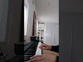 イントロのみ  (over the rainbow / 羊毛とおはな)   ピアノ練習