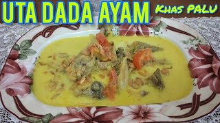 Uta Dada Ayam Khas Palu,bumbu simpel...rasanya Jempol👍 | Vlog.57 @omarubyslife2321