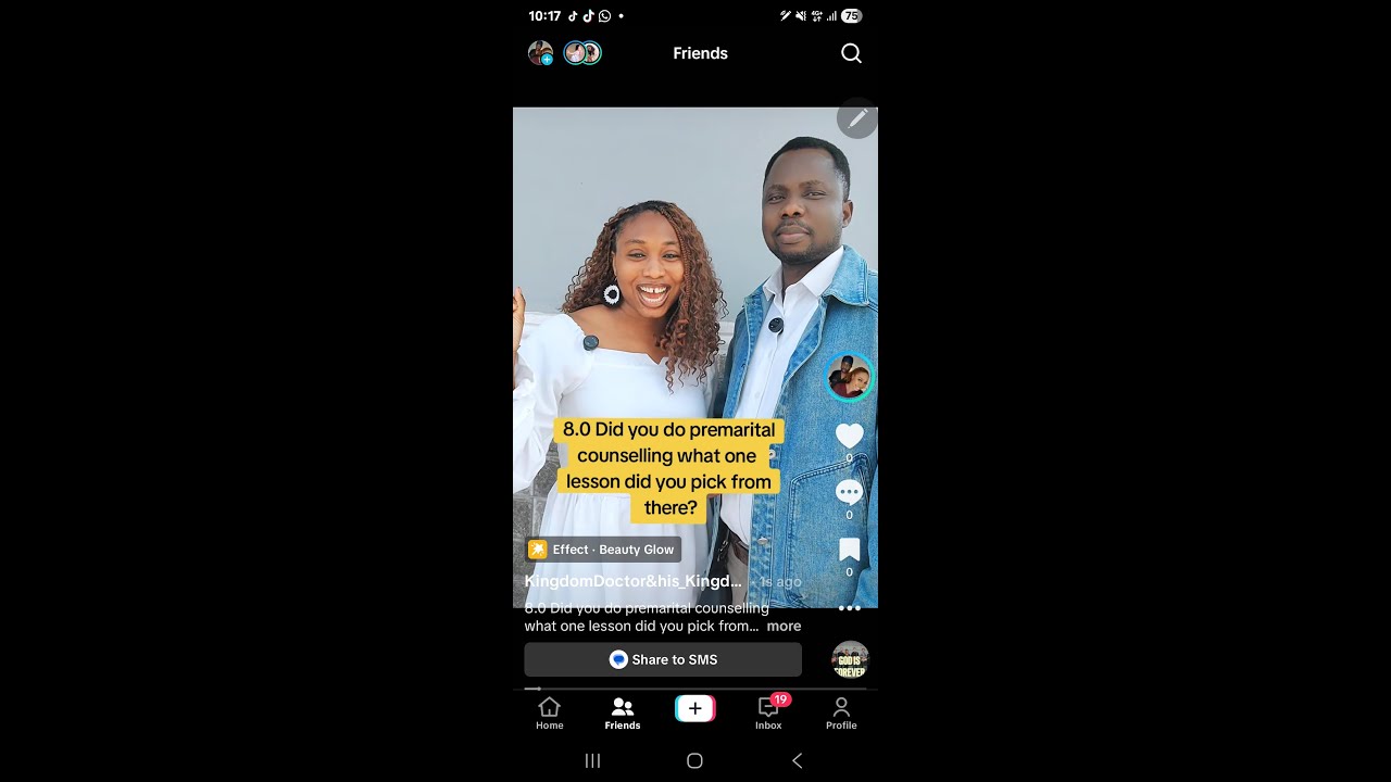 8.0 Did you do premarital counselling what one lesson did you pick from there? 