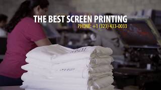 Screen Printing TBSP LA Los Angeles