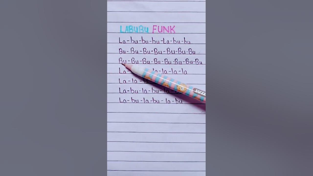 LABUBU FUNK ~SL SXLLX #lyrics #ytshort