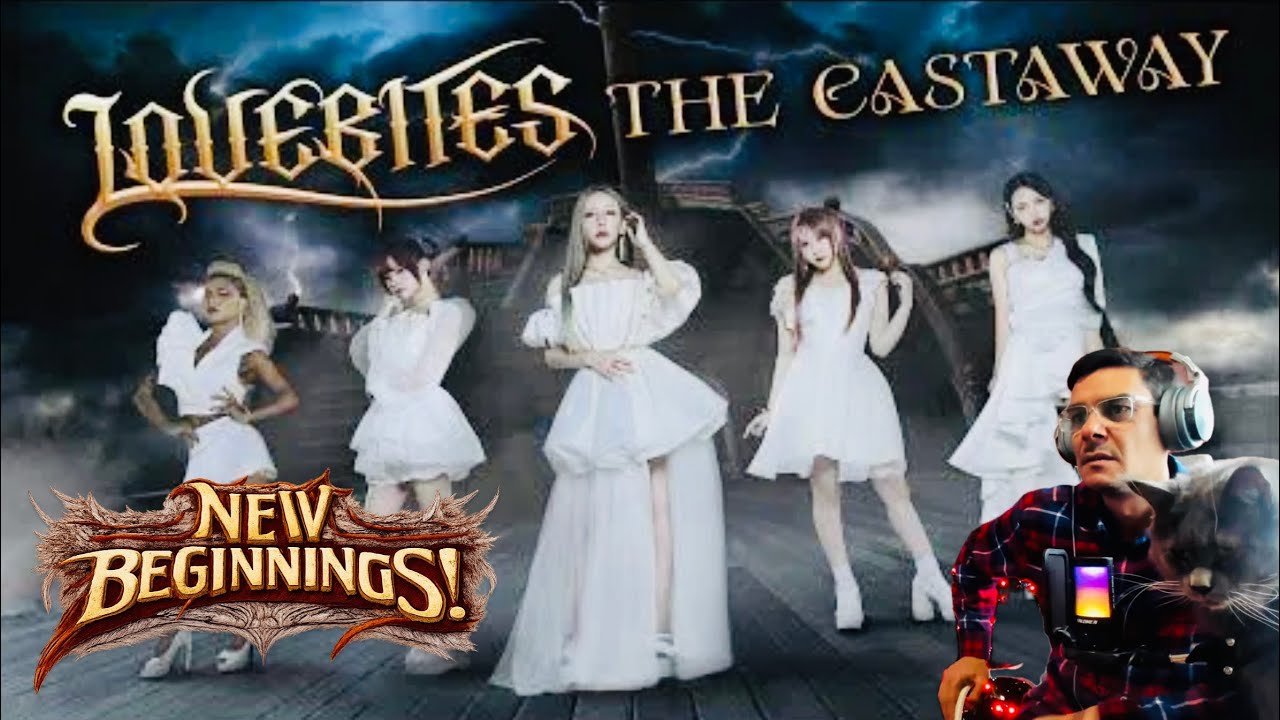 LOVEBITES - ПЕРВОЕ УСЛЫШАНИЕ - THE CASTAWAY - ОФИЦИАЛЬНЫЙ МУЗЫКАЛЬНЫЙ ВИДЕОКЛИП | РЕАКЦИЯ БРИТАНС...