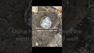 How to Dig into frozen ground