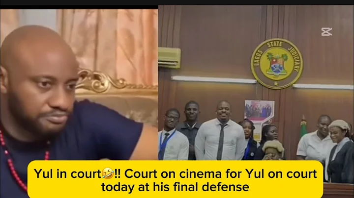 Yul in court🤣!! Court on cinema for Yul on court today at his final defense 