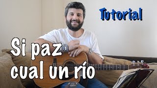 Video thumbnail of "Si paz cual un río (Está bien con mi alma,112). HIM #69. Guitarra"