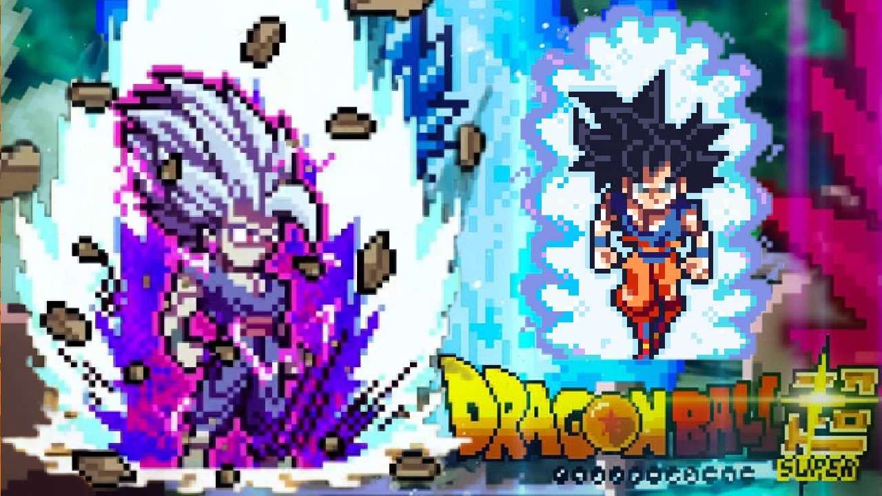 مجموعة الحركات الأساسية الجديدة غوهان الوحش غريزة فائقة غوكو غريزة فائقة،ونهاية درامية تمامًا