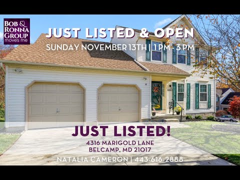 4316 Marigold Lane, Belcamp, MD home video tour