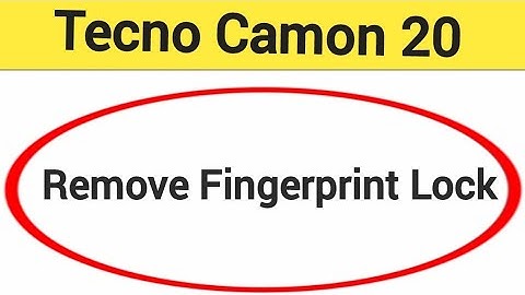 Tecno Camon 20 me fingerprint kaise hataye, how to remove fingerprint lock