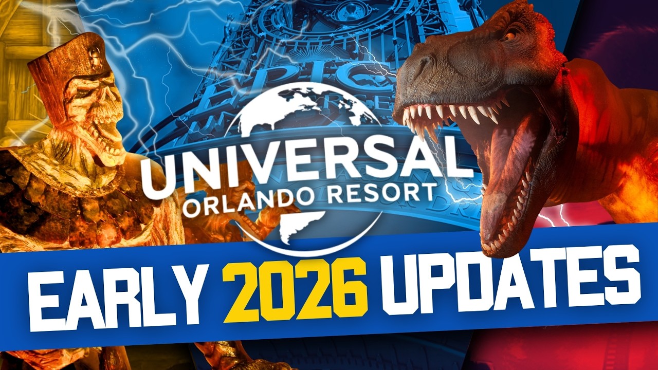 Most IMPORTANT Updates to Universal Orlando in Early 2026 - YouTube