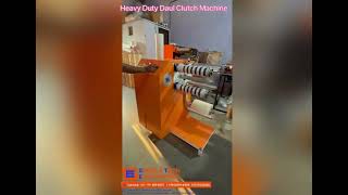 Heavy Duty Mini Bopp Tape Machine, 300Mm Bopp Machine With Dual Clutch.