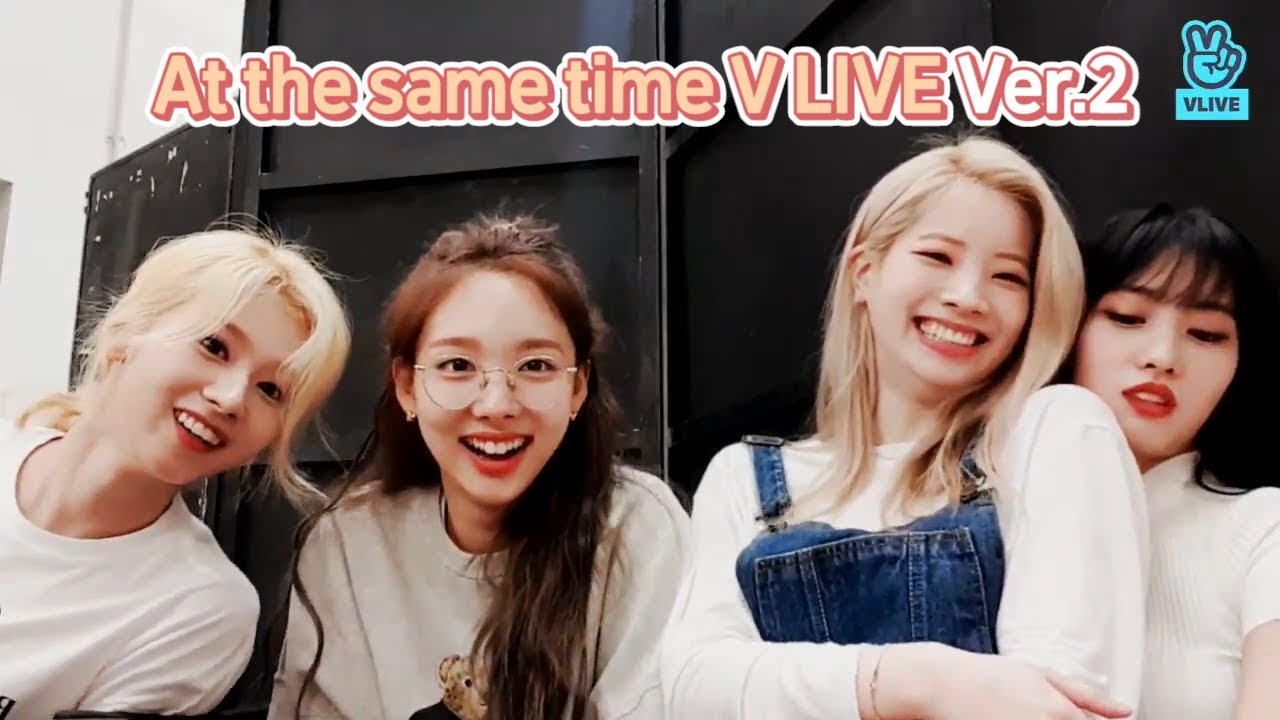 Eng Sub V Live Twice Twice Playing With Glasses At The Same Time V Live Ver 2 Youtube