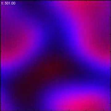 Rosenzweig - MacArthur 2D N128 T1000