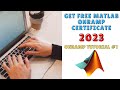 Matlab onramp  learn matlab programming for absolute beginners 2023  tutorial 1