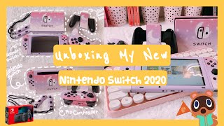 Unboxing Nintendo Switch Console + 🎮 Pro Controller + Accessories 2020 📦