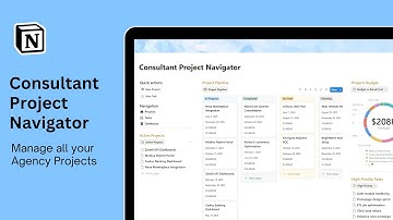 Notion Consultant Project Manager Tour (FREE Download)