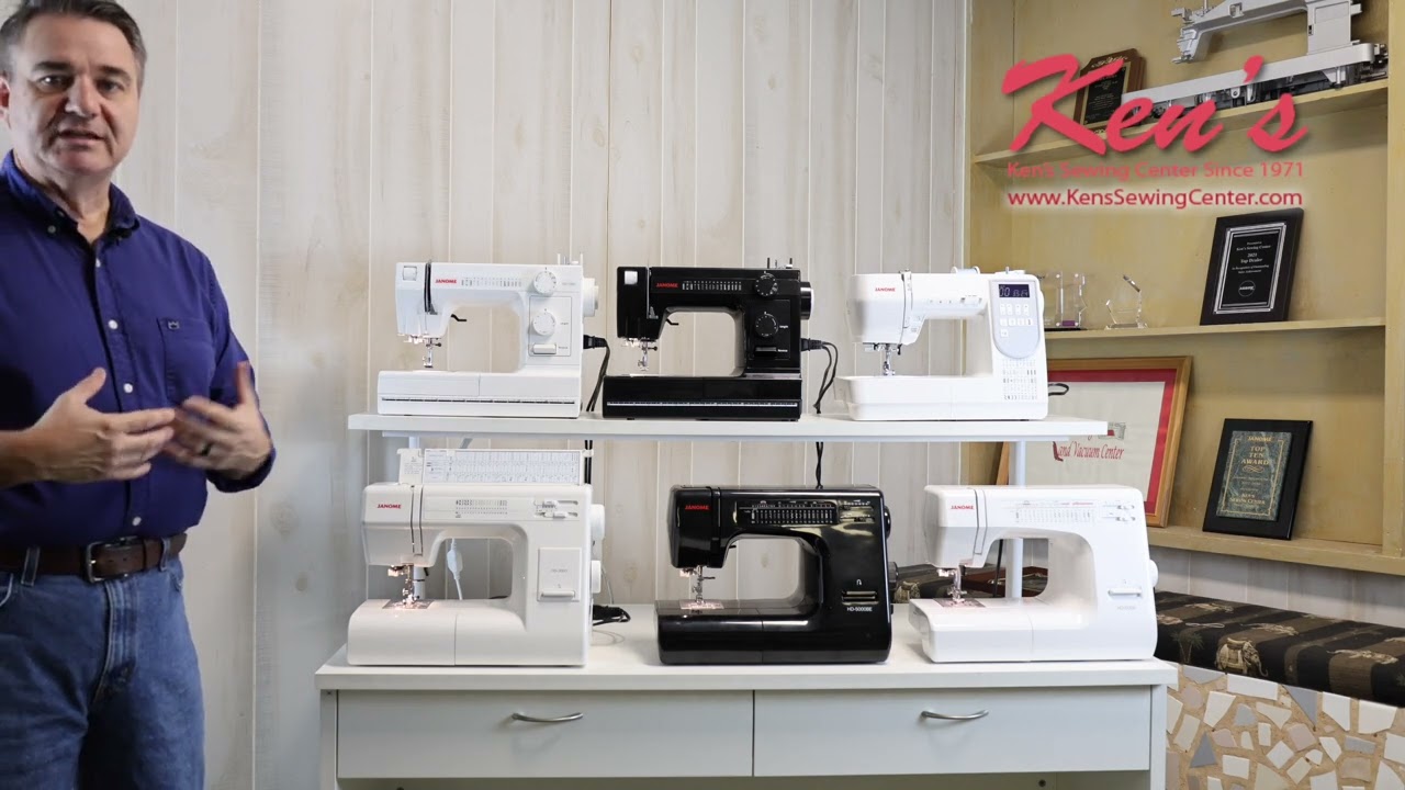 Janome Heavy Duty Series Sewing Machine Feature Comparison