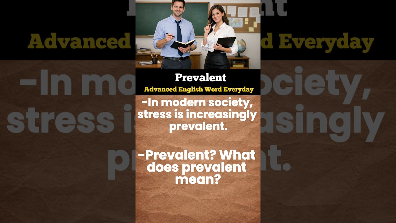 Advanced English Word Everyday | Improve IELTS & TOEFL Vocabulary
