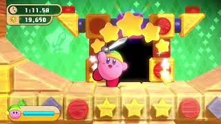 Kirbys Return To Dreamland Deluxe - Sword Challenge Normal, Platinum