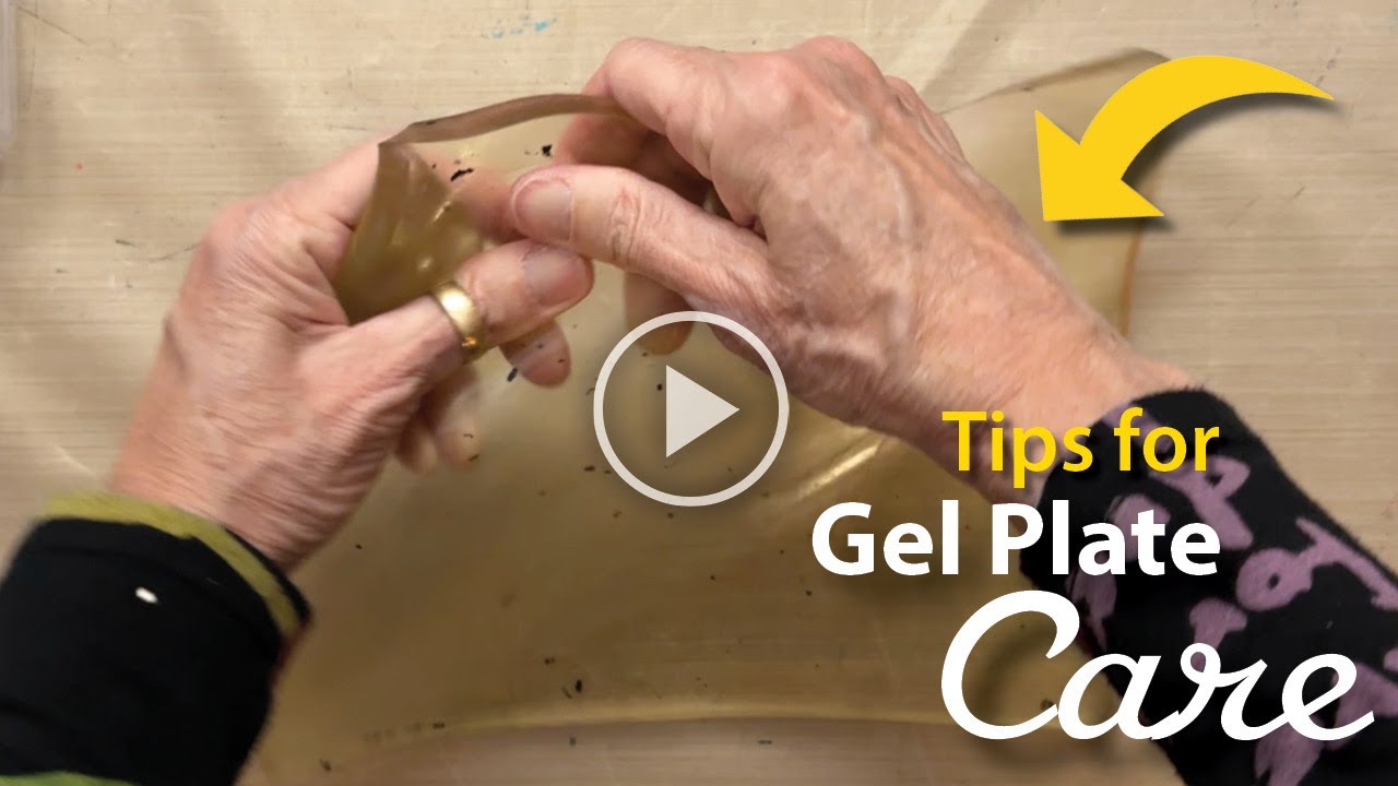 My Tips and Tricks for Gel Plate Care and Cleaning–Tutorial Tidbits 
