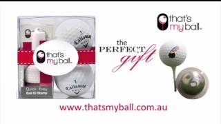 That's My Ball Custom Golf Ball ID Stamps
