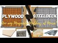 Plywood or Steeldeck? | Ano ang Maganda, Matibay at mas Mura sa Concrete Slab?