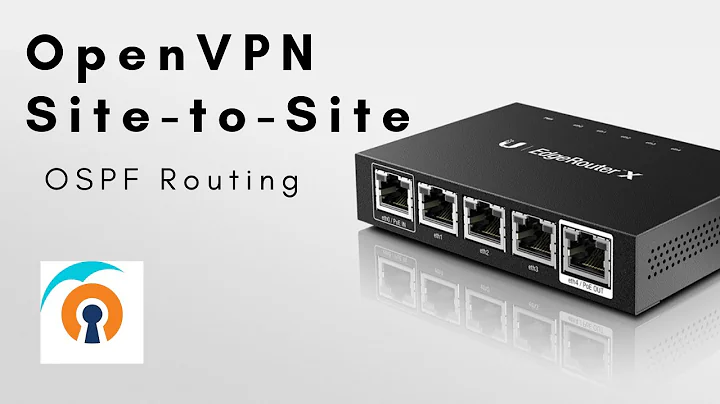 OpenVPN site-to-site on Edgerouter (OSPF Routing)