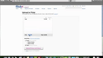 How to publish photos and add them to sets on Flickr.