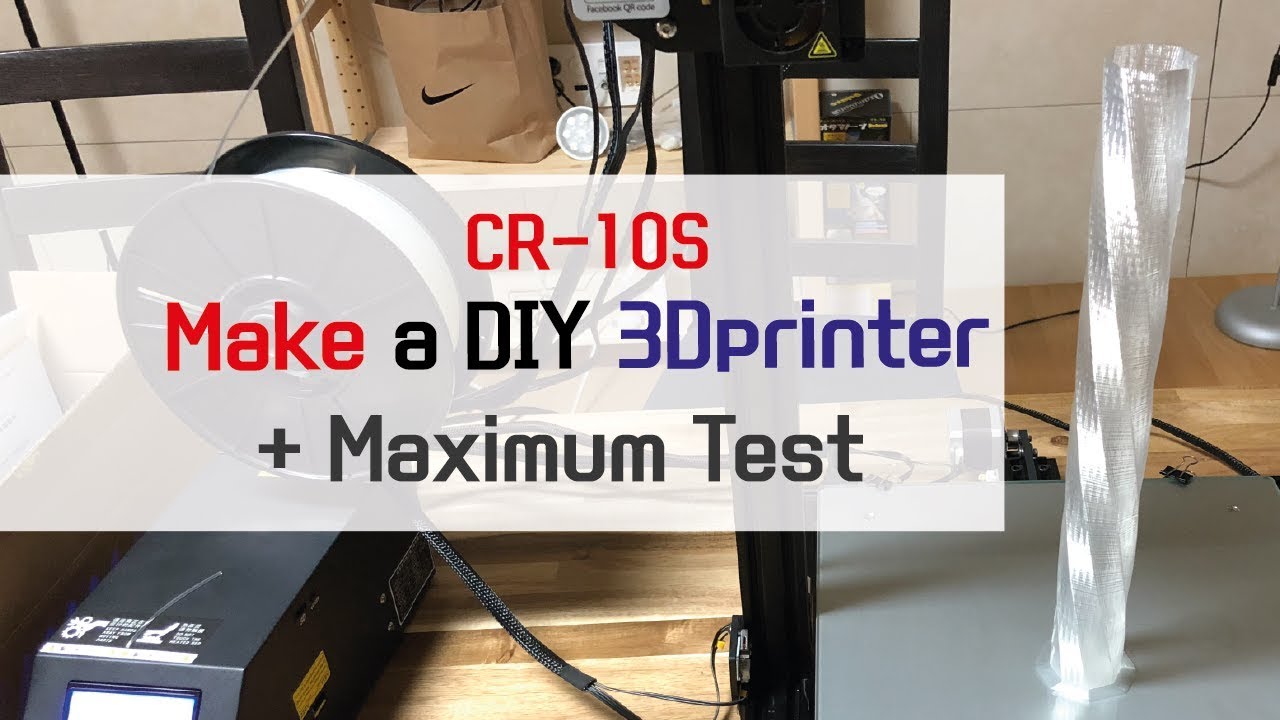 Make a 3D printer ( Creality CR-10S ) + Maximum Test - YouTube