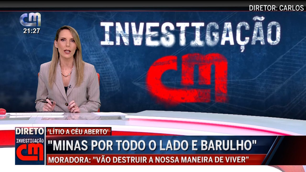 Investigação Lítio - Minas por todo lado e barulho | CM TV | 2025| BOTICAS