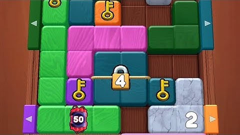 Wood Away Block Jam Level 74 Game Walkthrough Solution