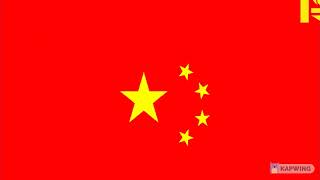 Cold War Countries Flag Animation