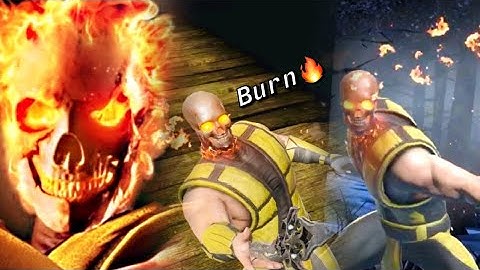 Mortal Kombat mobile - Hellspawn Scorpion X-Ray and brutality💀 in 4K!!!🔥