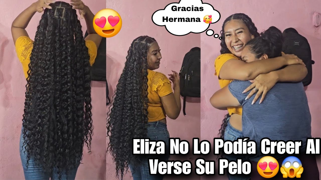 Eliza Se Iso Tremendo Cambio De Look 😍No Podía Creer Al Ver Como Quedo 😱