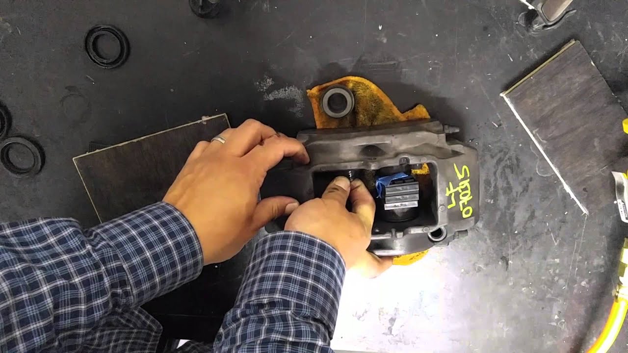 Brembo 4 piston Caliper disassembly YouTube