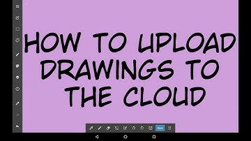 How To Upload Drawings To The Cloud - Medibang Paint Tutorial For Beginners