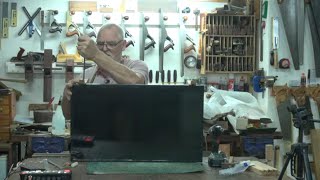 Making new feet for TV and saving it from the dumpster!