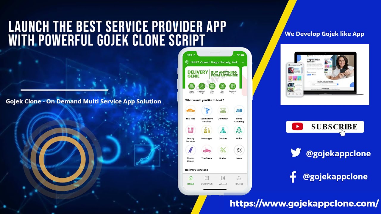 Gojek App Clone - Start Your Multi Services Business