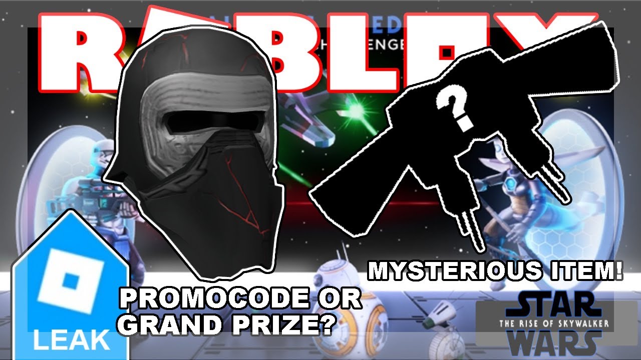 Star Wars Leak 2019 Two Way Possible Getting Kylo Ren S Helmet Mysterious Jetpack Prize Roblox Youtube - roblox star wars helmet