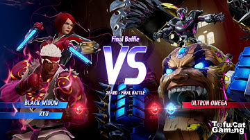 MVCI ∞ Arcade Battle with Black Widow and Ryu [1080ᵖ 60ᶠᵖˢ]